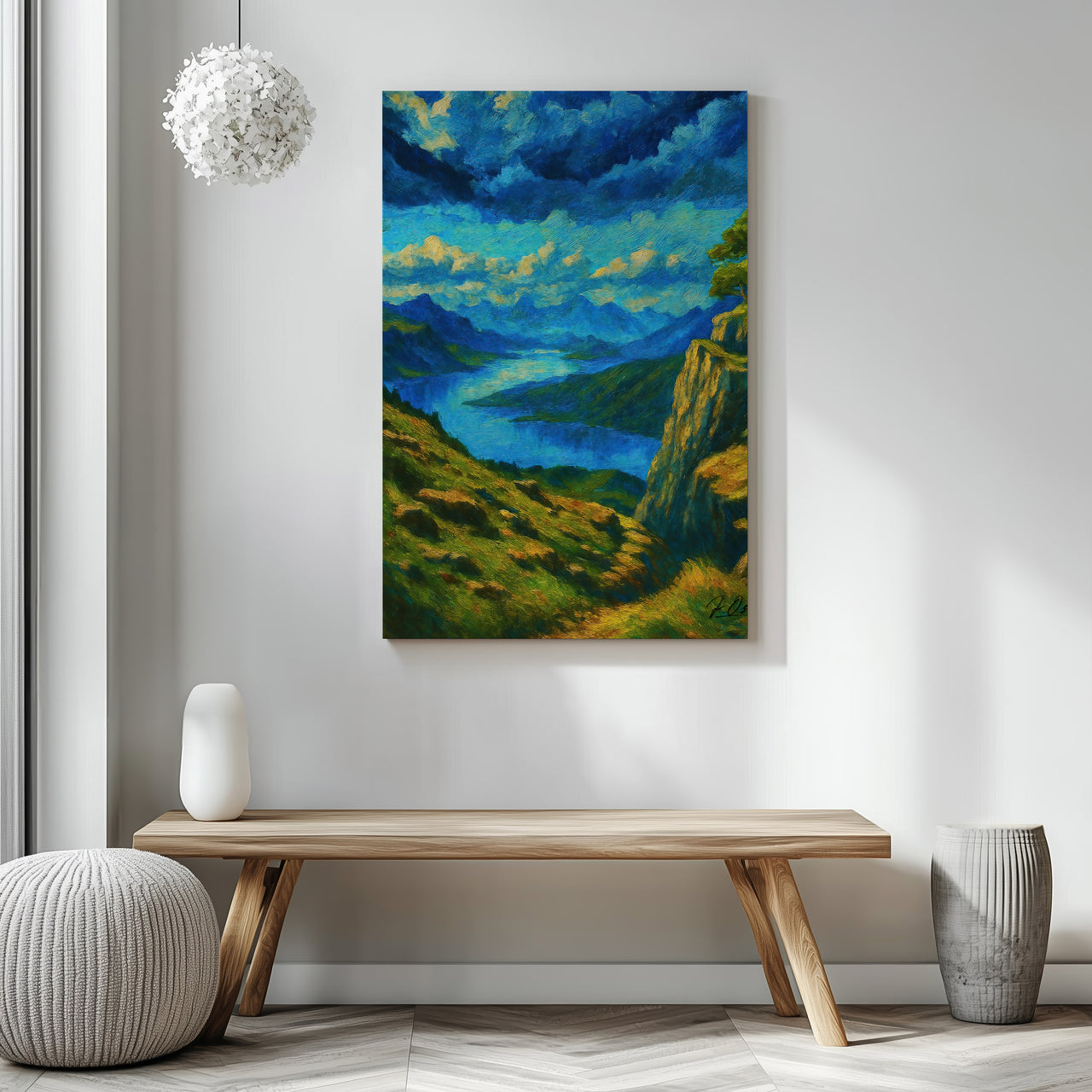 Majestic Mountain 27 - Stormlight Passage Canvas Art