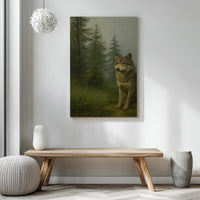 Majestic Mountain 33 - Sentinel of the Deep Woods Canvas Art