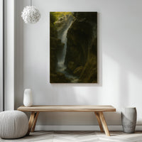 Majestic Mountain 40 - The Echoing Chasm Canvas Art