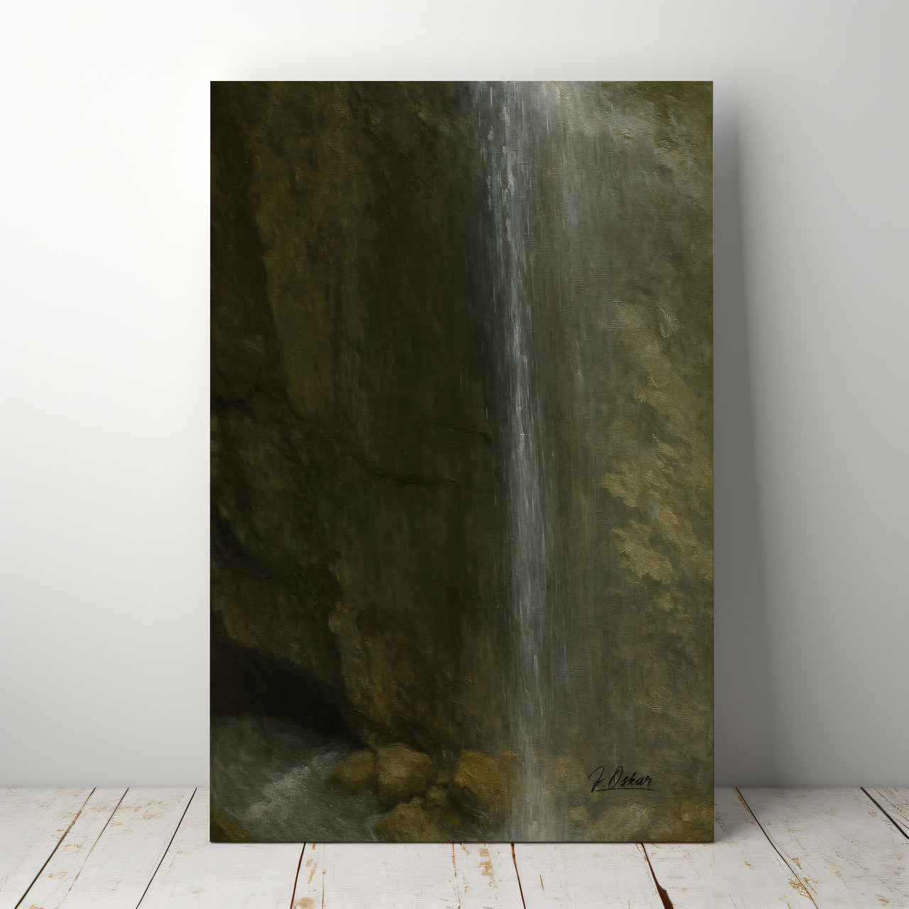 Majestic Mountain 43 - Hidden Source Canvas Art