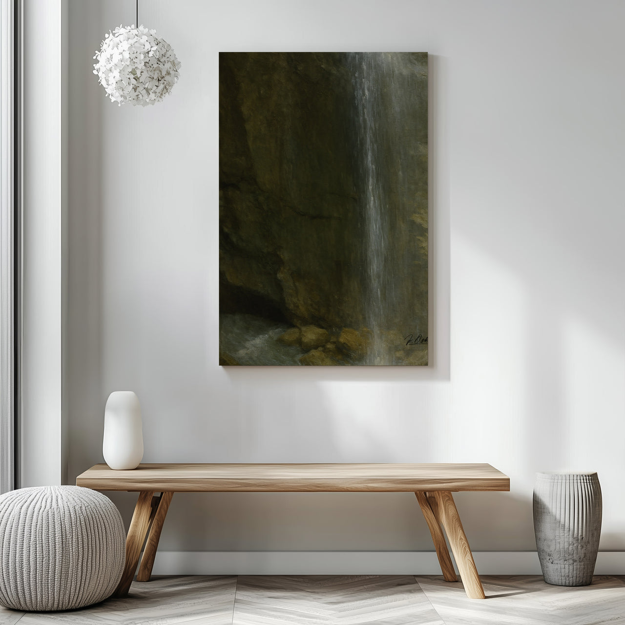 Majestic Mountain 43 - Hidden Source Canvas Art