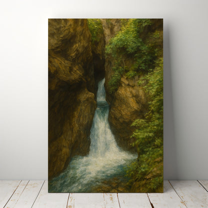 Majestic Mountain 45 - Gate of Stone Canvas Art