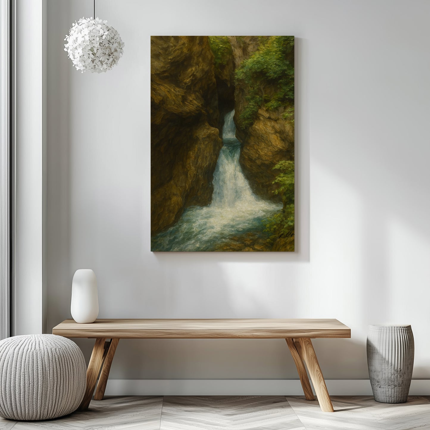 Majestic Mountain 45 - Gate of Stone Canvas Art