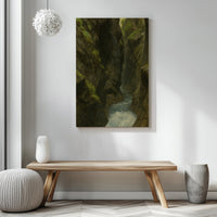 Majestic Mountain 48 - The Gorge Route Canvas Art