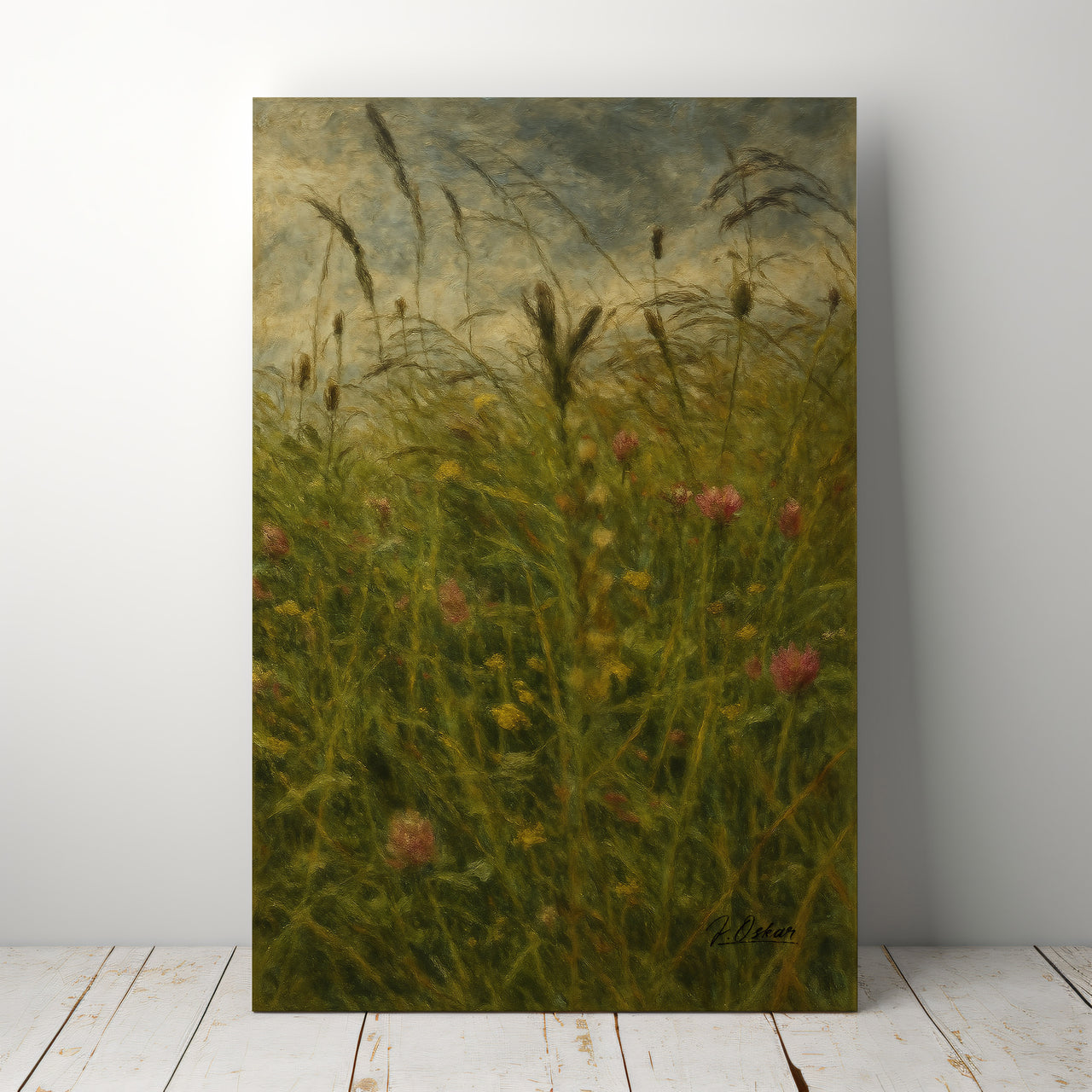 Majestic Mountain 53 - Meadow Breeze Canvas Art