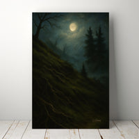Majestic Mountain 67- Roots and Shadows Canvas Art