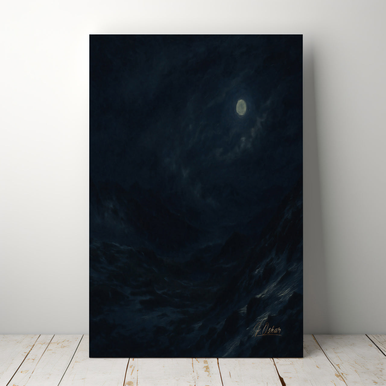 Gallery Wall Stand Style with photo frames