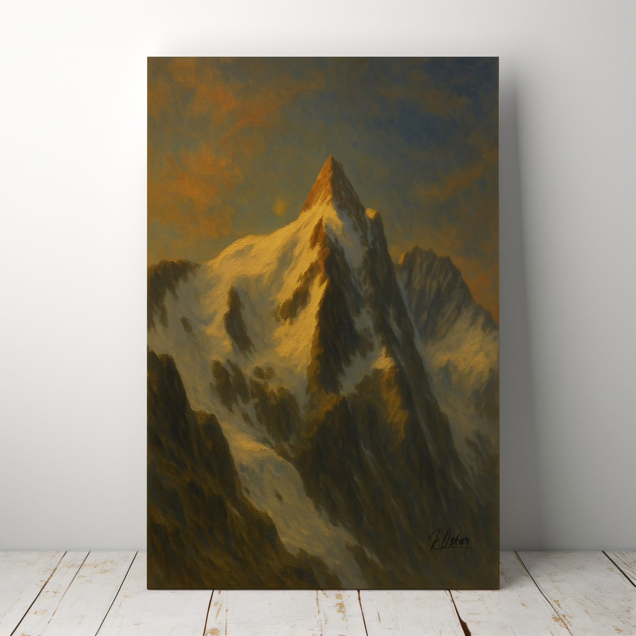 Gallery Wall Stand Style display set front view