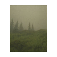 Majestic Mountain 59 - Hilltops in the Fog Canvas Art
