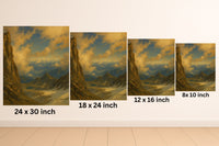 Majestic Mountain 100 - Beyond the Heights Canvas Art