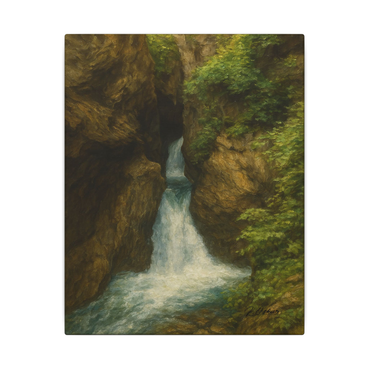 Majestic Mountain 45 - Gate of Stone Canvas Art