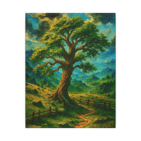 Majestic Mountain 28 - The Tree Beyond Fear Canvas Art