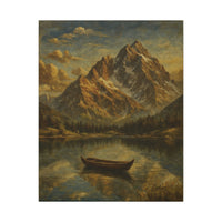 Majestic Mountain 2 - The Stillness Before the Journey Canvas Art