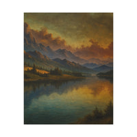 Majestic Mountain 7 - Stillness Beyond the Peaks Canvas Art