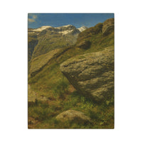 Majestic Mountain 89- Steps Among the Peaks Canvas Art