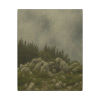 Majestic Mountain 57 - Rocky Ridge Above the Treeline Canvas Art