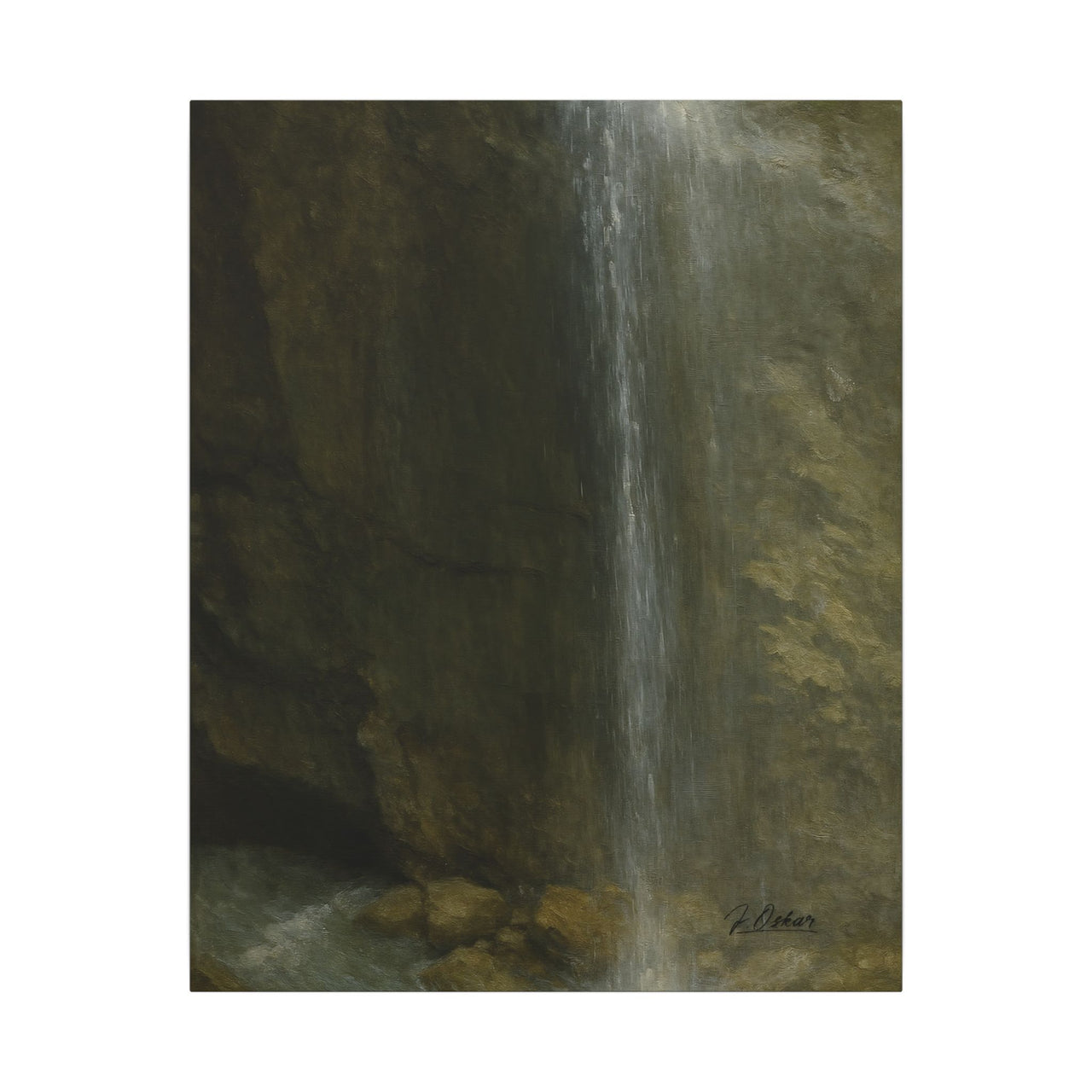 Majestic Mountain 43 - Hidden Source Canvas Art