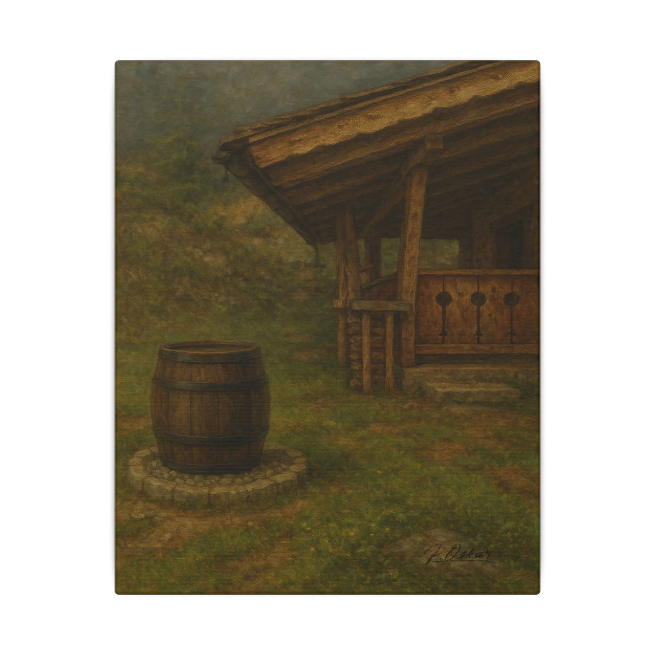 Majestic Mountain 31 - The Shelter’s Edge Canvas Art