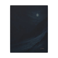 Majestic Mountain 64- Moonlit Ascent Canvas Art