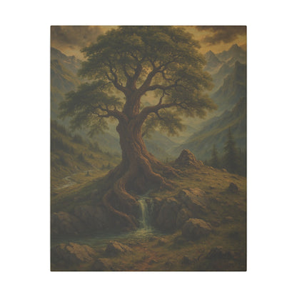 Majestic Mountain 16 - The Living Spring Canvas Art