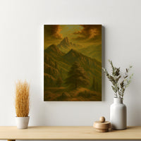 Majestic Mountain 15 - Journey to the Unknown Canvas Art