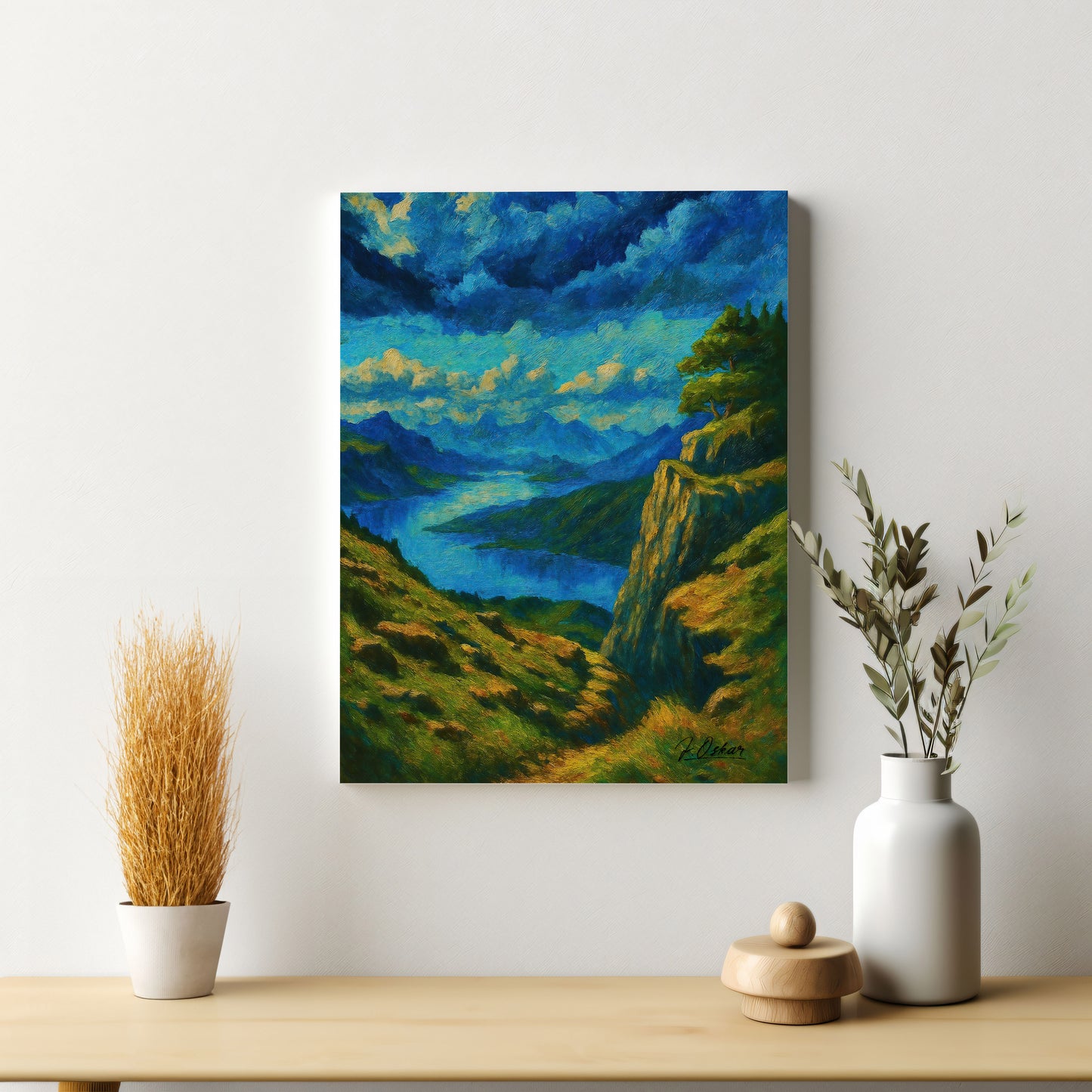 Majestic Mountain 27 - Stormlight Passage Canvas Art
