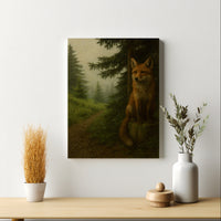 Majestic Mountain 32 - The Guide in the Mist Canvas Art