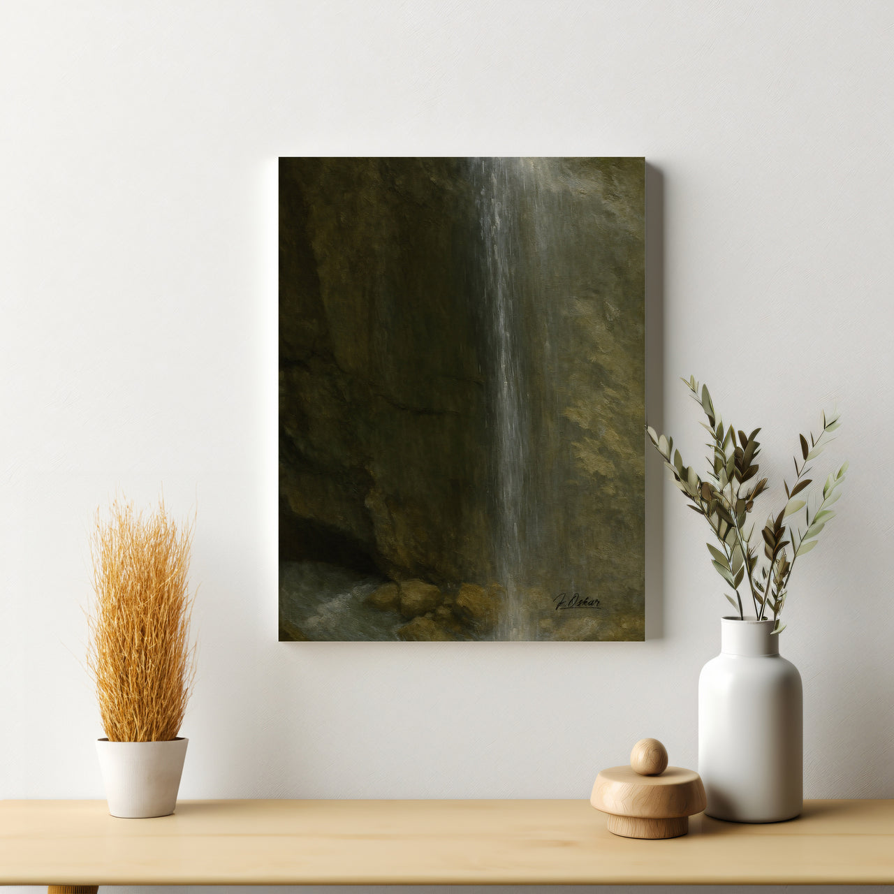 Majestic Mountain 43 - Hidden Source Canvas Art