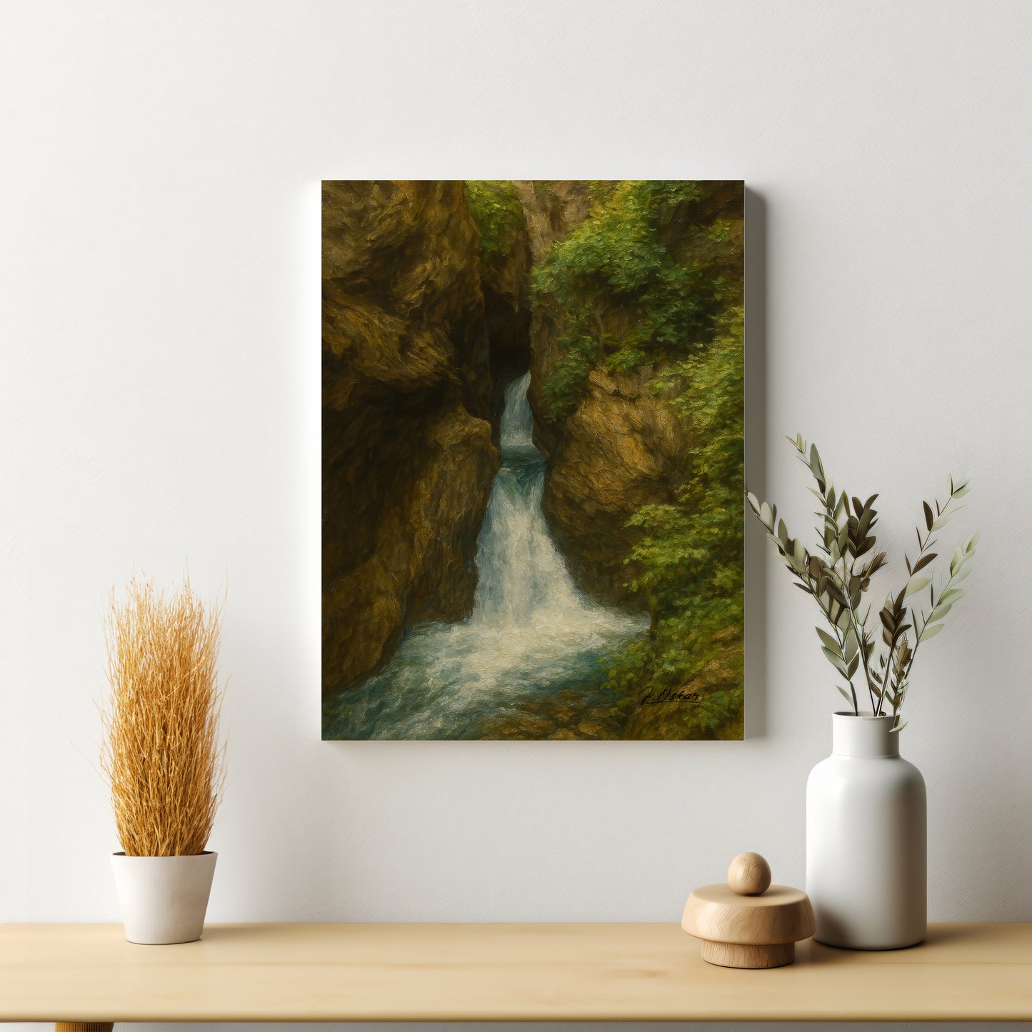 Majestic Mountain 45 - Gate of Stone Canvas Art