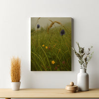Majestic Mountain 54 - Wildflowers in the Mist Canvas Art