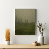 Majestic Mountain 59 - Hilltops in the Fog Canvas Art