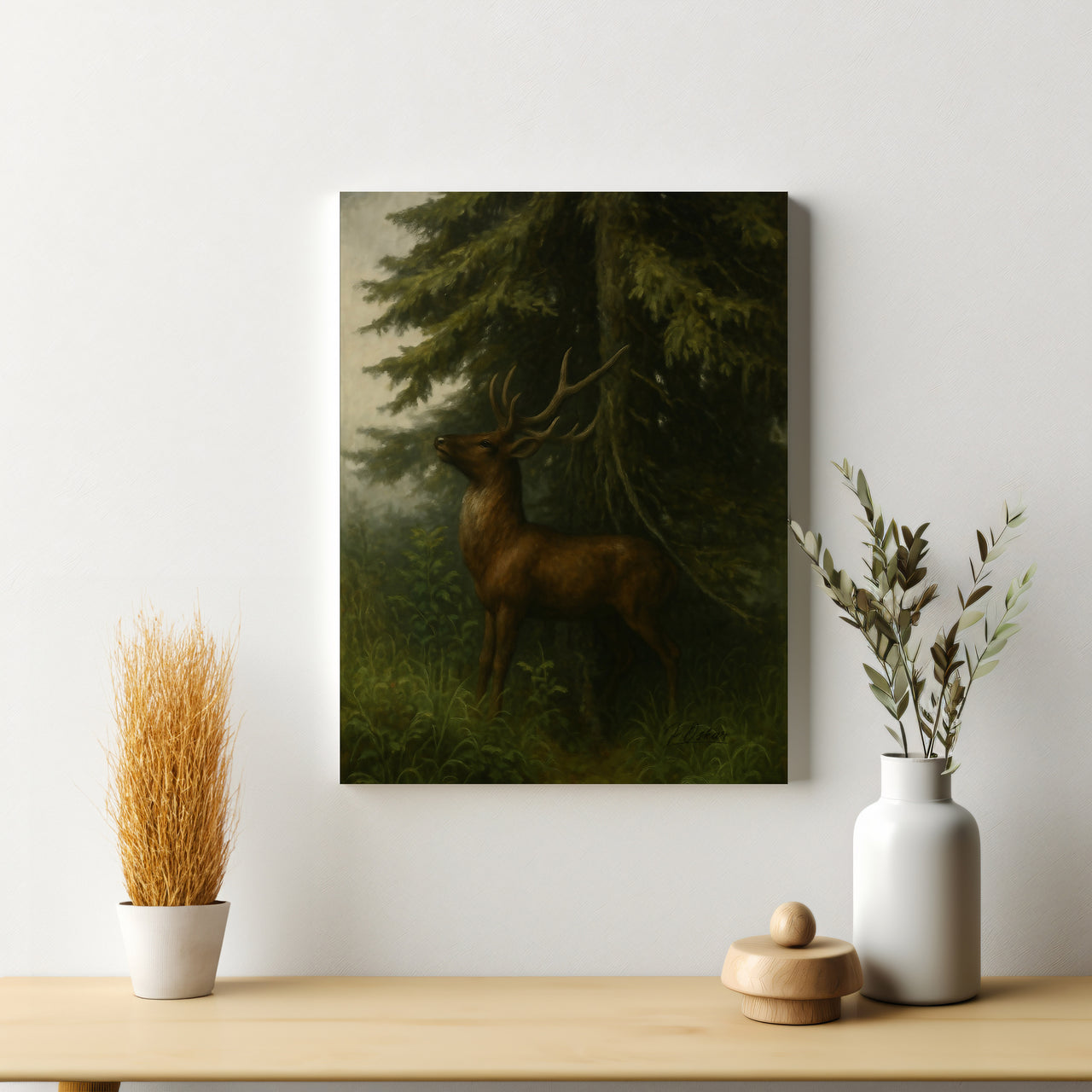 Majestic Mountain 61 - The Proud Stag Canvas Art