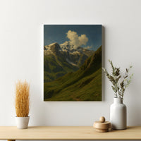 Majestic Mountain 83- Winding Path to the Peaks Canvas Art
