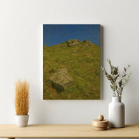 Majestic Mountain 87- Lone Rock on the Slope Canvas Art