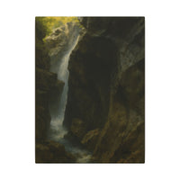 Majestic Mountain 40 - The Echoing Chasm Canvas Art