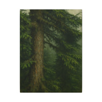 Majestic Mountain 62 - Trunk and Branch Canvas Art