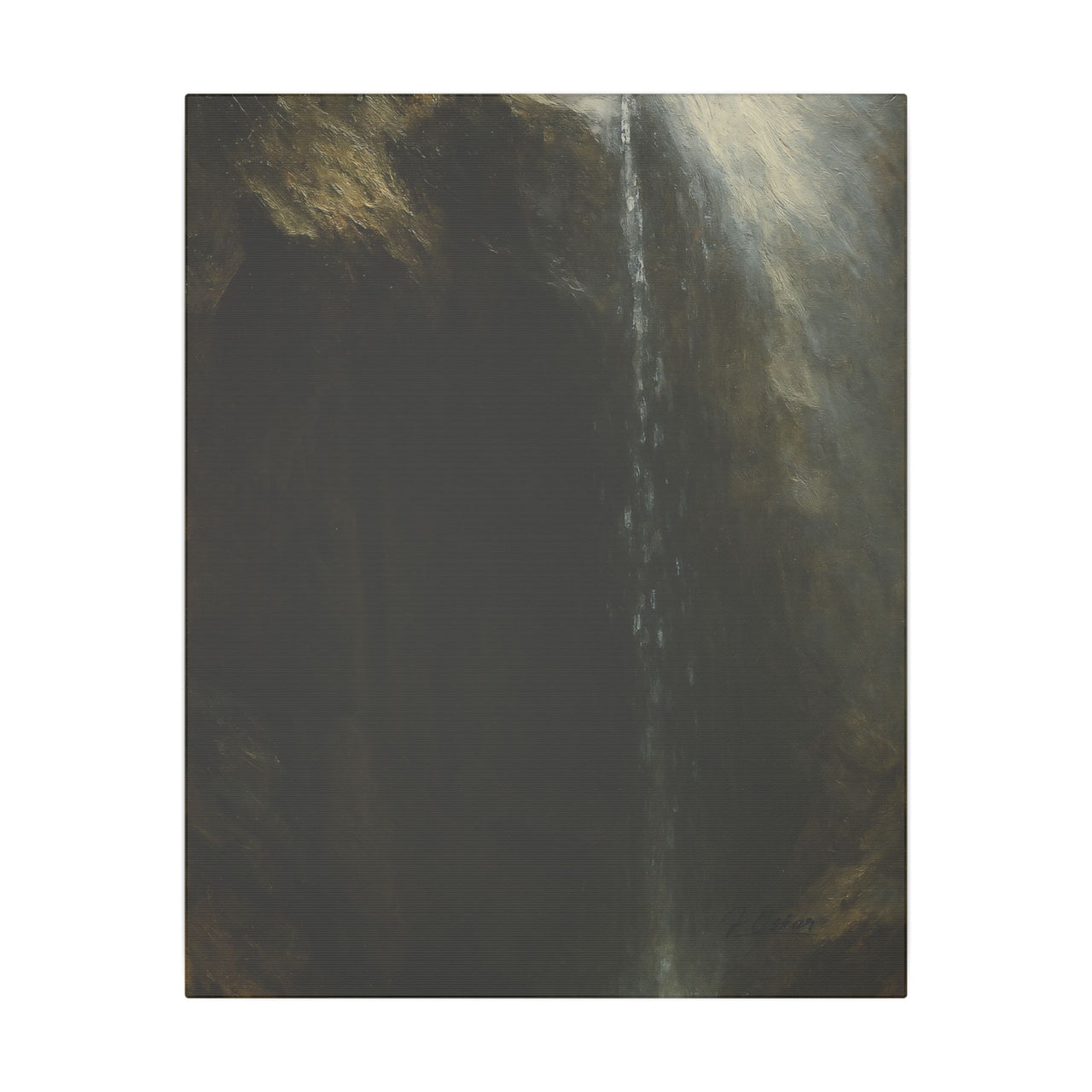 Majestic Mountain 41 - Whisperfall Canvas Art