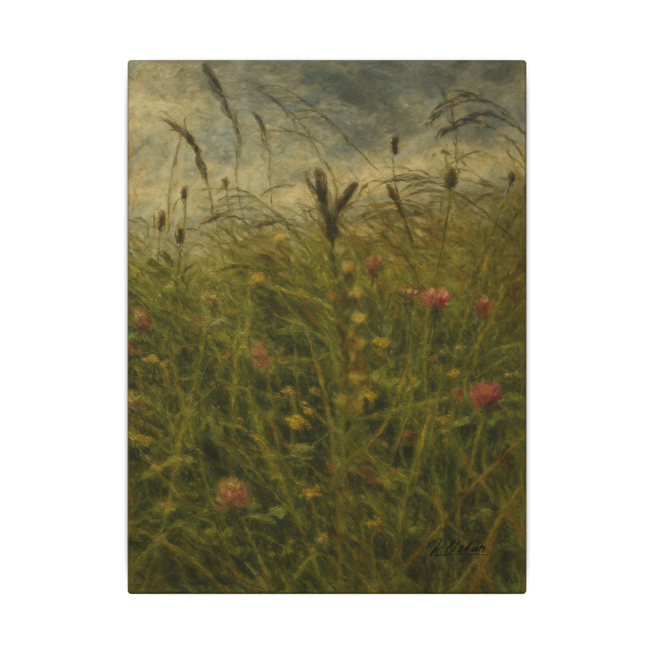 Majestic Mountain 53 - Meadow Breeze Canvas Art