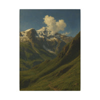 Majestic Mountain 83- Winding Path to the Peaks Canvas Art
