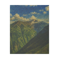 Majestic Mountain 79 - Green Heights Canvas Art