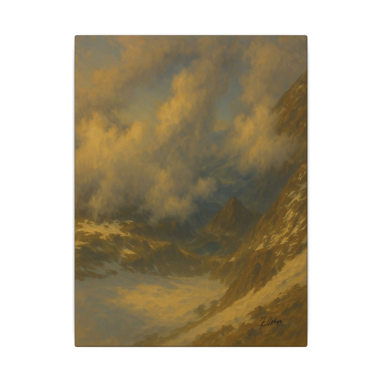 Majestic Mountain 97 - Sea of Clouds Canvas Art