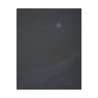 Majestic Mountain 93-Moonlit Ascent Canvas Art