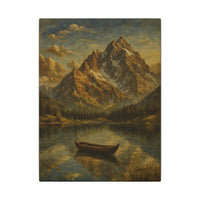 Majestic Mountain 2 - The Stillness Before the Journey Canvas Art