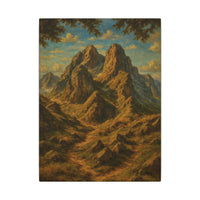 Majestic Mountain 12 - Path of the Wanderer Canvas Art