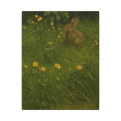 Majestic Mountain 36 - Among the Buttercups Canvas Art