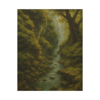 Majestic Mountain 51 - Valley of Gentle Waters Canvas Art