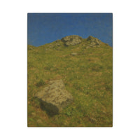Majestic Mountain 87- Lone Rock on the Slope Canvas Art