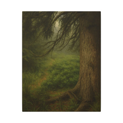 Majestic Mountain 35 - Under the Elder Pine Canvas Art