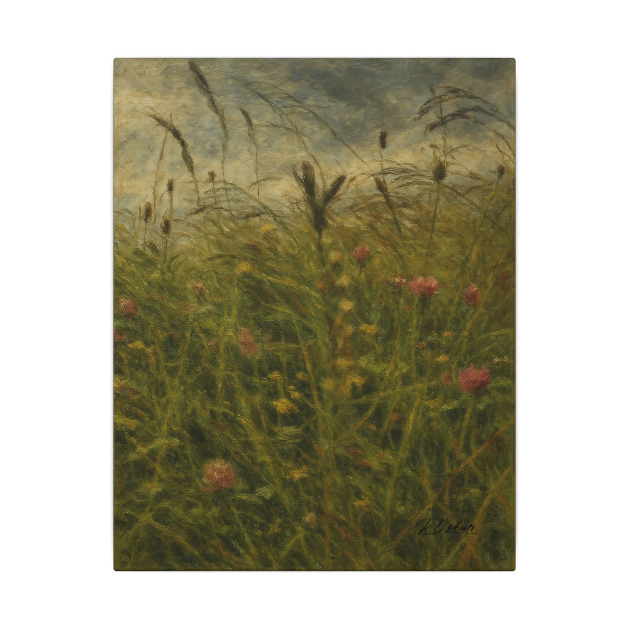 Majestic Mountain 53 - Meadow Breeze Canvas Art