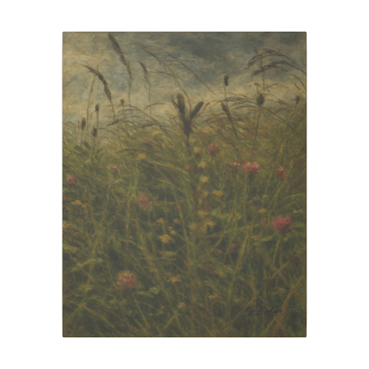 Majestic Mountain 53 - Meadow Breeze Canvas Art